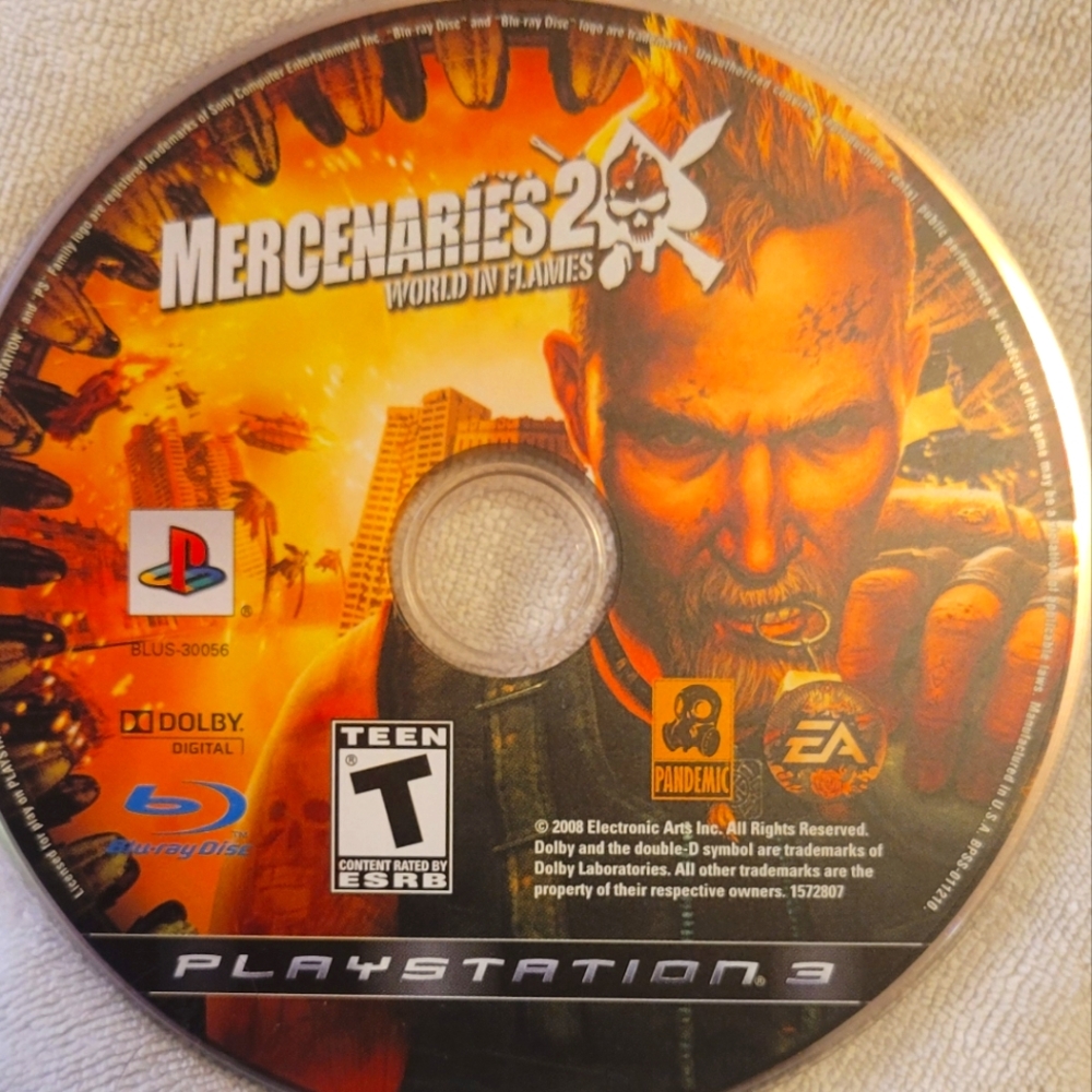 Mercenaries 2 for ps3